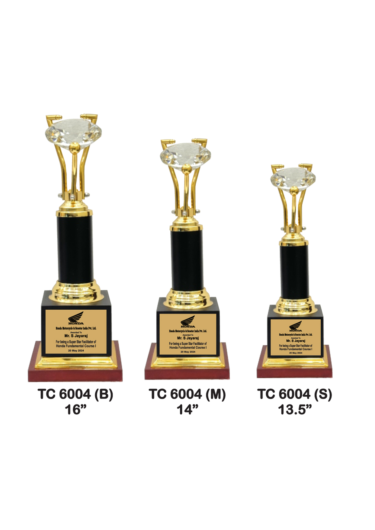 Metal Trophy Manufacturer in Gurugram