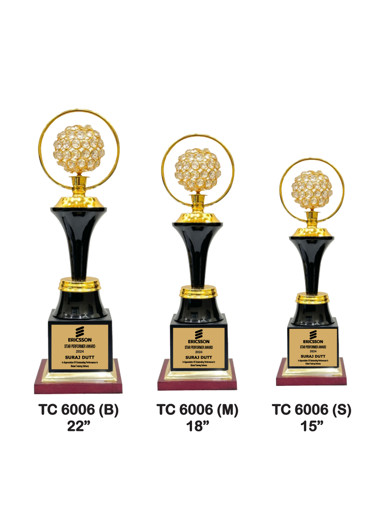 Metal Trophy Manufacturer in Banglore