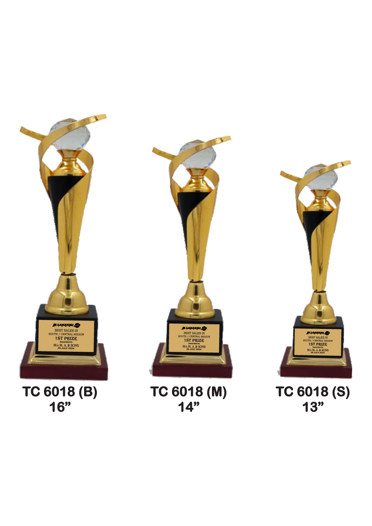 Metal Trophy Supplier in Gurgaon