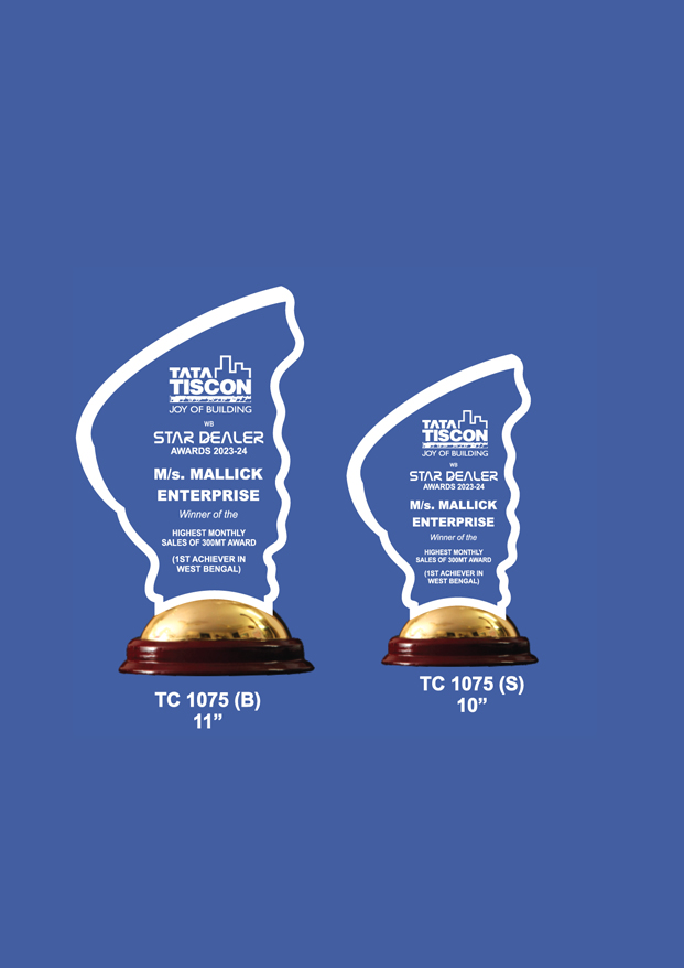 Acrylic Trophies seller for Military Awards  