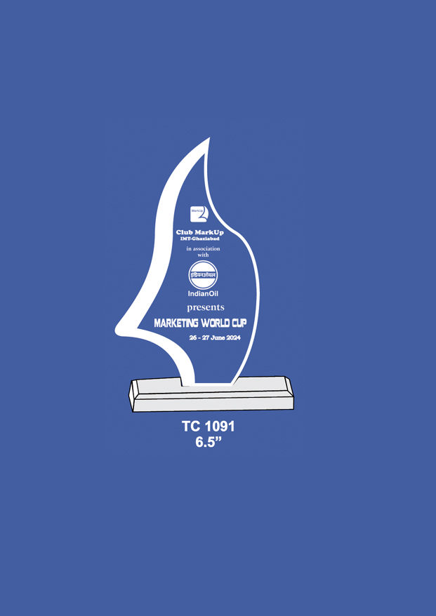 Acrylic Trophies manufacturer for corporates in Mumbai  