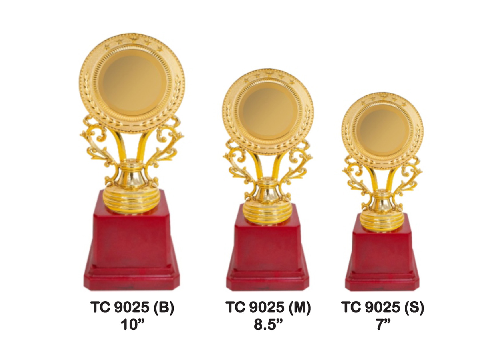 Flag Trophies with Red Base for sports day in Mumbai