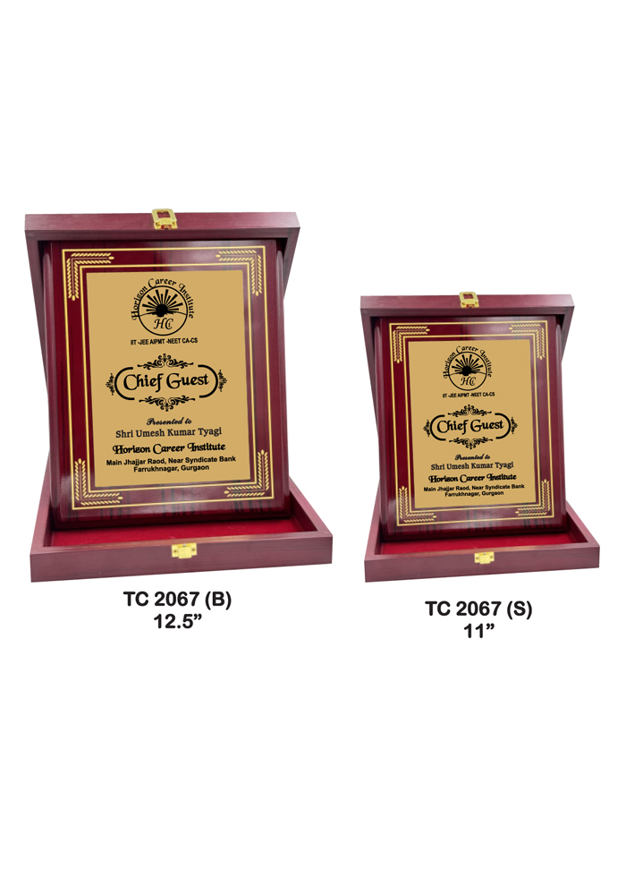 Wooden trophy Manufacture in Gurugram